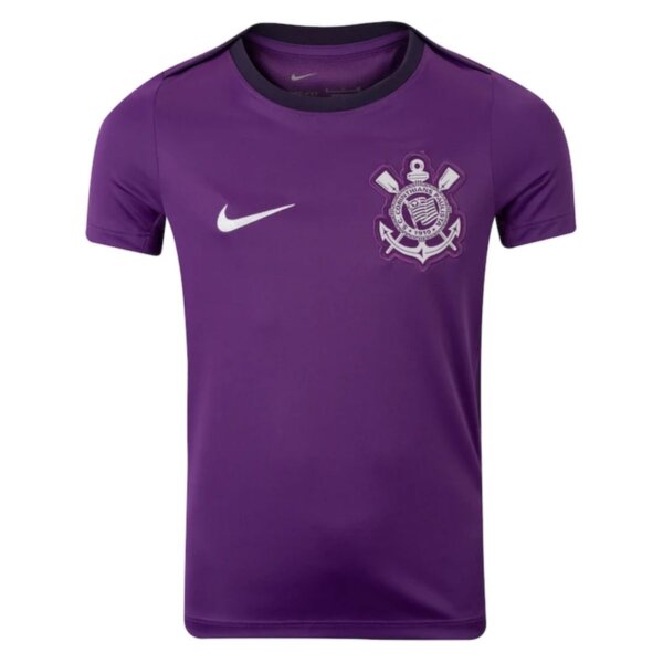 Camisa Corinthians Roxa Treino 2025 Masculina