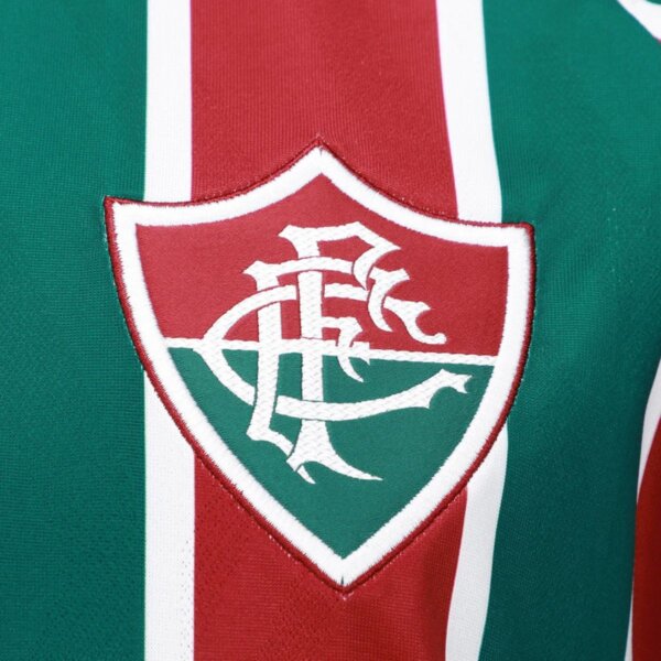 Camisa Fluminense I 25/26 Torcedor Umbro Masculina - Verde+Vermelho - Imagem 3