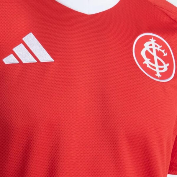 Camisa Internacional I 25/26 Masculina - Vermelho - Imagem 4