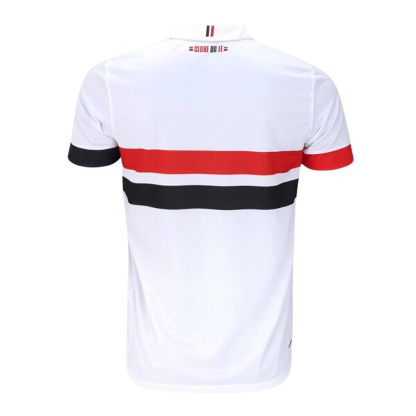 Camisa São Paulo I 2024 Torcedor New Balance Masculina - Branco+Vermelho - Imagem 2