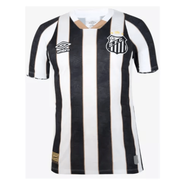 Camisa Santos II 23/24 Masculina - Preto+Branco