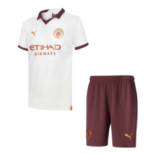 Kit Infantil Camisa de Time Manchester City Polo