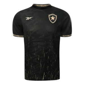 Camisa Botafogo Reebok Away 24/25 - Preto e Dourado