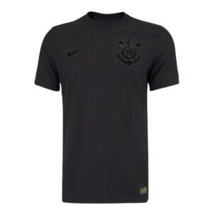 Camisa Corinthians Masculina All Black 2024/25 Modelo Jogador