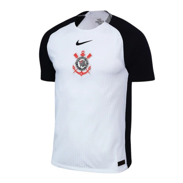 Camisa Corinthians Masculina Branca I 2025/26 Modelo Jogador