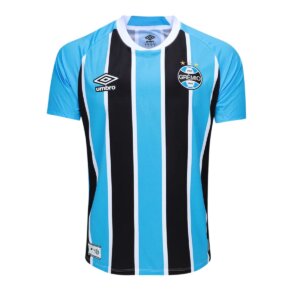 Camisa Grêmio I 25/26 Torcedor Umbro Masculina - Azul+Preto