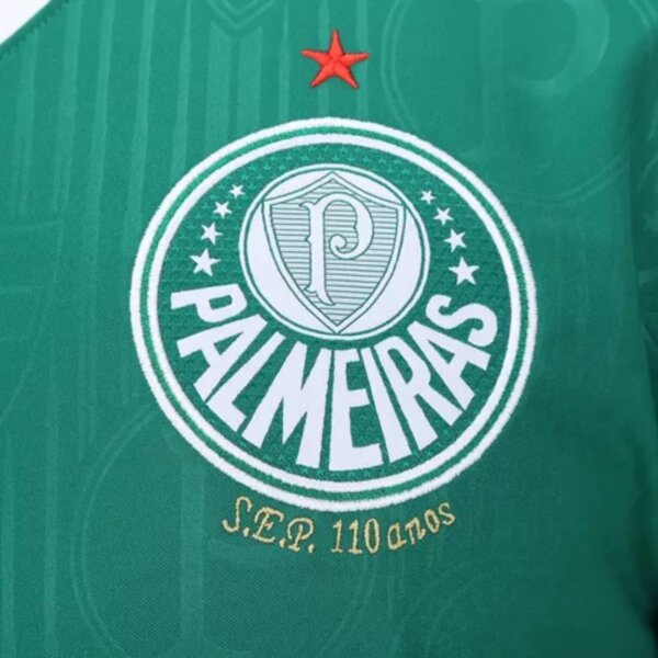Camisa Palmeiras I 2024/25 Torcedor Masculina - Verde - Imagem 3