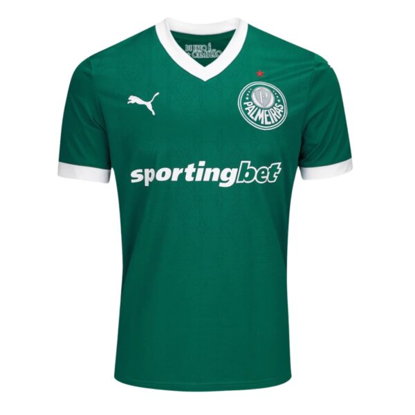 Camisa Palmeiras I 25/26 Torcedor Masculina - Verde