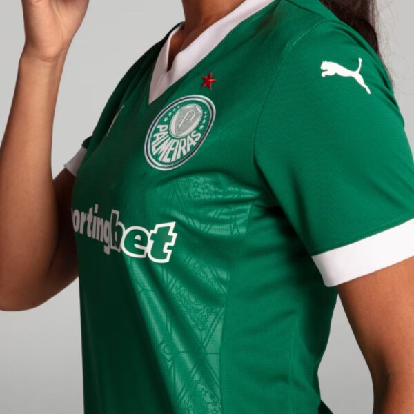 Camisa do Palmeiras I 2025 Feminina Torcedora - Imagem 2
